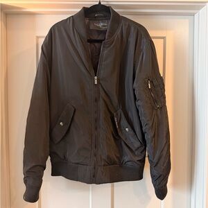 Peloton Black Bomber Jacket